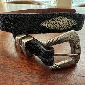 Genuine Handmade Stingray Belt